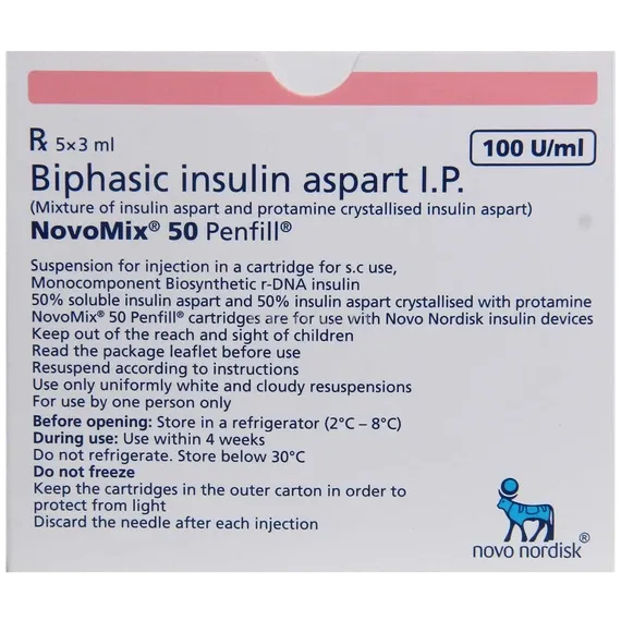 novomix 50 penfill 3 ml